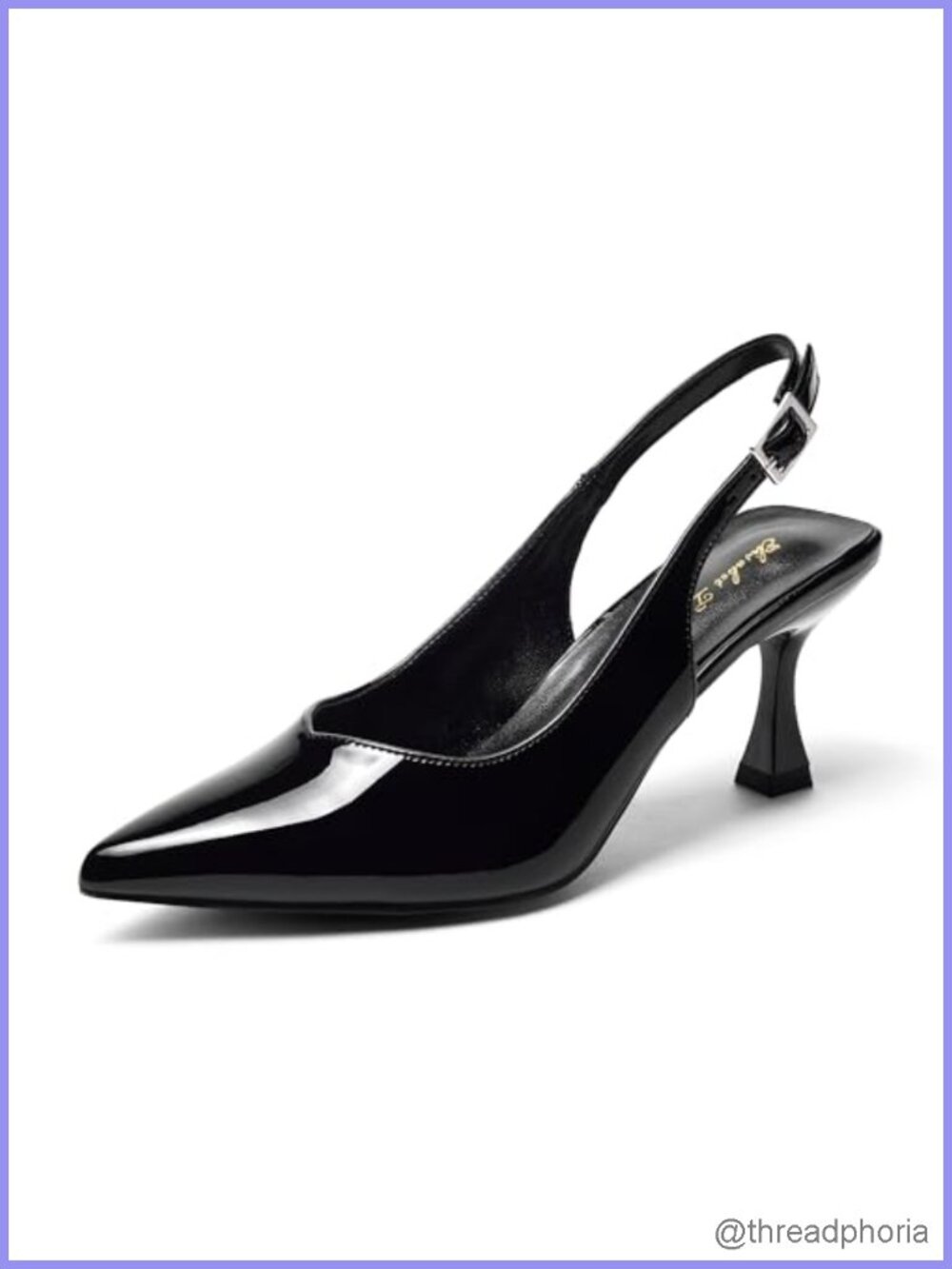 Elegant Kitten Heel Slingback Pumps Women Dressy Bridal Party Stiletto Pointed